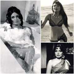 Parveen Babi's Westernized sensibility and seductive screen presence put her on the cover of Time magazine. We loved her in Amar Akbar Anthony and  Namak Halal. She was the heartthrob of India's male millions.