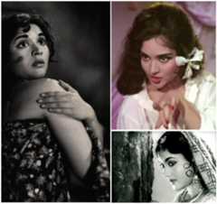 Vyjayanthimala was the first South Indian actress to crossover to Bollywood, setting the stage for Rekha and Hema Malini after her. She starred opposite the best Bollywood men of the time like Dilip Kumar in <i>Madhumati</i>.