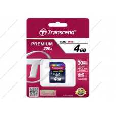 Карта памяти Transcend SDHC 4Gb, class 10