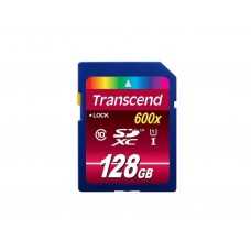 Карта памяти Transcend Premium SDXC Card U1 UHS-I 128GB (90Mb/s. 400x), class 10