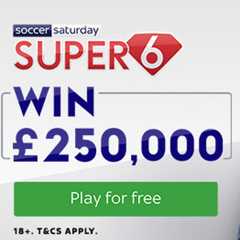 Win £250,000 with Super 6!