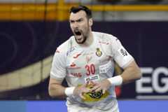 Gedeón Guardiola, este sábado ante Uruguay.