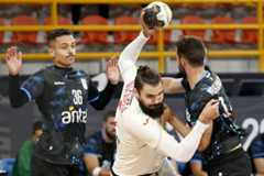 Jorge Maqueda, este sábado ante Uruguay.