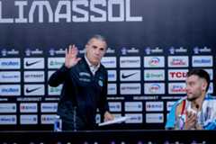 Scariolo, en la rueda de prensa posterior a su último partido.