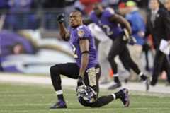 Jacoby Jones, en una imagen de 2012.