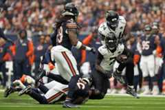 Imagen del duelo entre Jaguars y Bears en Londres.