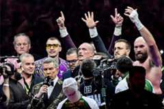 Usyk, después de su victoria ante Fury.