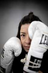 Andrea Lasheras posa para EL MUNDO.