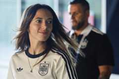 Aitana Bonmatí, en el estadio de Berna.