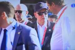 Alberto de Mónaco, este domingo en Madrid.