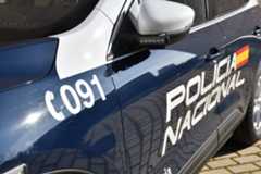 Un coche de la Policía Nacional.