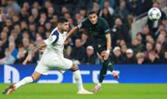 Partido entre el Tottenham y el Copenhage en Champions League