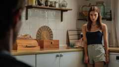 Julia Martínez en un momento de Subsuelo.