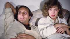 Eusebio Poncela y Cecilia Roth en un momento de Arrebato.