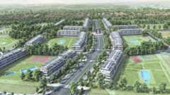 Recreación del nuevo barrio de Valgrande, en Alcobendas.