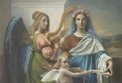 Santa Cecilia, por François-Joseph Navez.