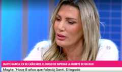 Mayte García, ex de Cañizares, sobre la muerte de su hijo con cinco años: "Un día más es un día menos para encontrarme con él"