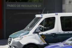 Un coche de la Guardia Civil