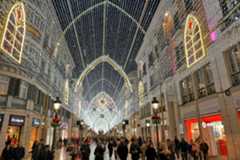 Luces de Navidad en Málaga 2025: a qué hora es el alumbrado y qué calles se iluminan