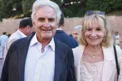 Fernando Ramírez de Haro junto a Esperanza Aguirre en 2024