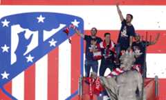 Celebración de la Europa League de 2018.