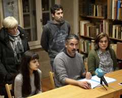 Martiño Ramos Soto, en una imagen de archivo de 2018, cuando ejercía de portavoz del Comité Electoral de En Marea.