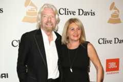 Richard Branson junto a su mujer Joan Templeman, en una imagen de 2016.