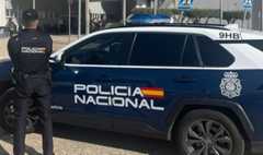 Un agente de la Policía Nacional.