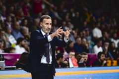 Sito Alonso, durante un partido reciente del UCAM Murcia.
