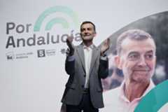 El coordinador general de IU, Antonio Maíllo, este viernes en Sevilla.