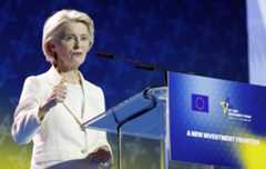 Ursula von der Leyen, presidenta de la Comisión Europea.