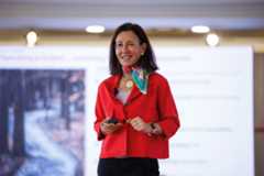 lt;HIT gt;ANA lt;/HIT gt;  lt;HIT gt;PATRICIA lt;/HIT gt;  lt;HIT gt;BOTIN lt;/HIT gt;, PRESIDENTA E SANTANDER, DURANTE LA REUNION DEL CONSEJO DE ADMINISTRACION Y MIEMBROS DIRECTIVOS DEL BANCO EN SANTANDER