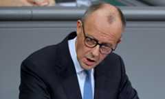 El canciller alemán, Friedrich Merz.