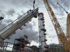 Petronor pondrá en marcha la nueva torre de propileno en el primer trimestre de 2026.