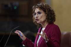 La vicepresidenta primera y Ministra de Hacienda y de Función Pública, María Jesús Montero.