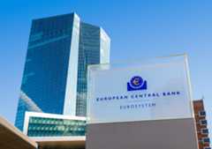 Sede del Banco Central Europeo en Fráncfort (Alemania).
