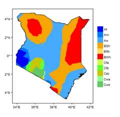 Koppen Geiger Climate Zones