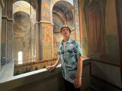 History students at the interdisciplinary summer school in Novgorod