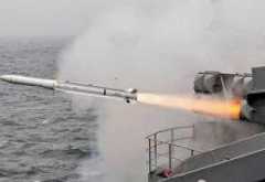 An anti-aircraft missile Evolved Sea Sparrow (RIM-162)