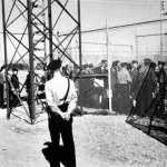 New arrivals at the Department of Justice internment camp