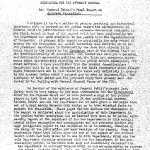 Memo regarding DeWitt's Final Report