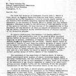 Letter from Francis Biddle to James Fly
