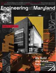 Fall Winter 2023 Engineering at Maryland magazine cover