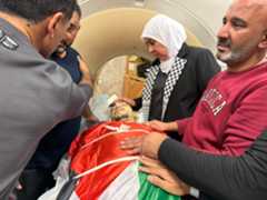 Inside the Palestine Medical Complex: The body of Bara’ Khairy Ali Maali, 20, who was killed by Israeli forces'and colonists' live fire in Deir Jarir, east of Ramallah.