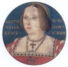 Portrait of Katharine of Aragon by Lucas Horenbout