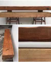 Stained Timber Beams