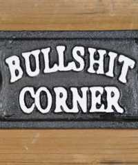Bullshit corner