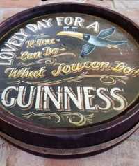 Barrel Lid Sign - Guinness - 1