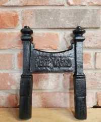 Boot Scraper - H Shaped - Cast Iron