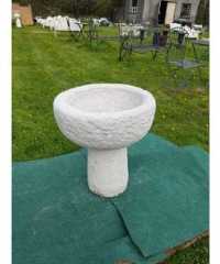 Bird bath - Cut Stone